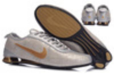 wholesale Real Leather Nike Shox R3 Men's Shoes No. 35